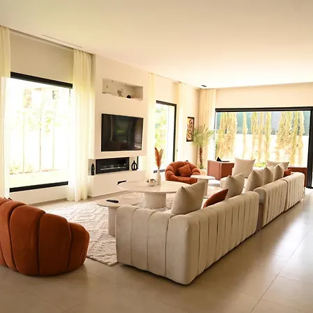 Somptueuse Family Villa Cherifa Avec Piscine Marrakesh Extérieur photo